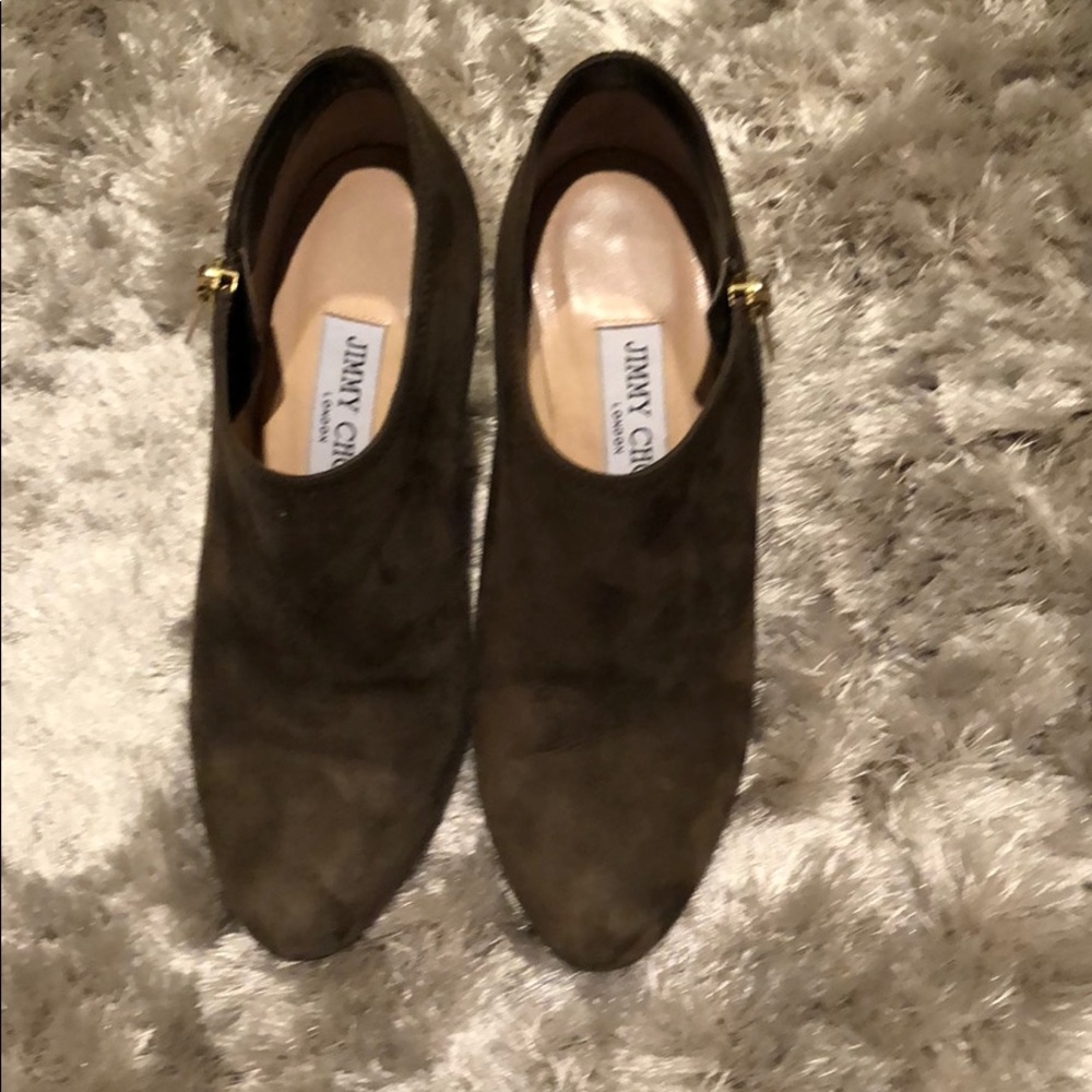 Jimmy Choo Suede Ankle Booties